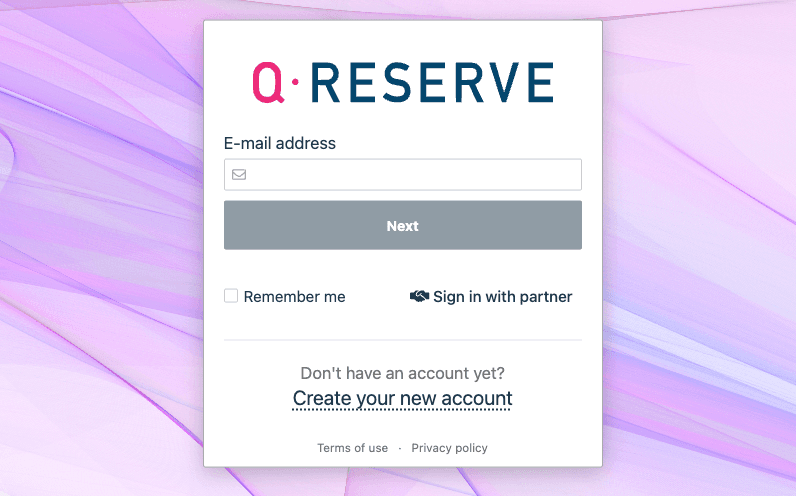 New Login Experience