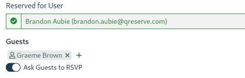 reserved for user