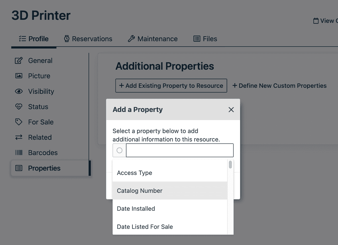 Additional and Custom Properties