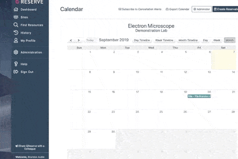 Making a Reservation